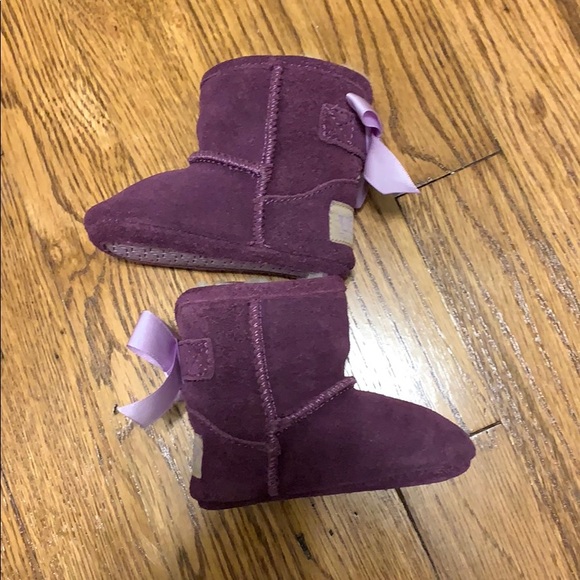 purple baby uggs